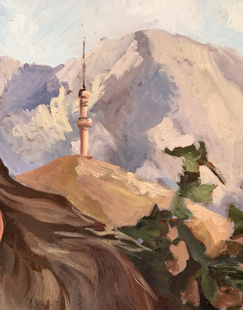 Lady Almaty detail