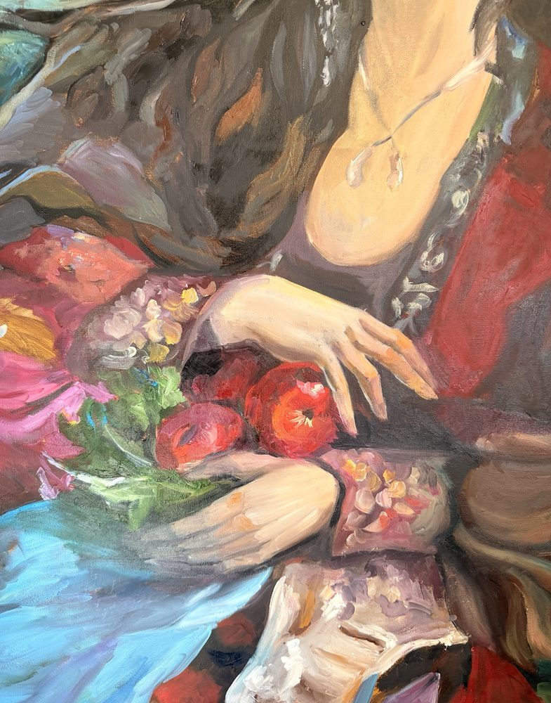 Lady Almaty detail