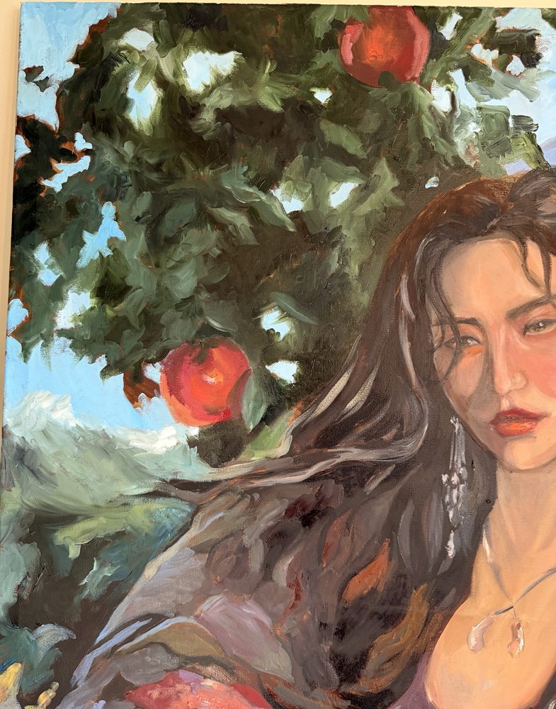 Lady Almaty detail